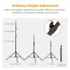 K&F Concept Alumínium Fotó/Stúdiólámpa Állvány - 230cm