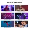K&F Concept S12R RGB videólámpa – hordozható LED panel 5000mAh (2700–7500K, CRI 95+)