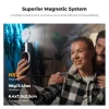 K&F Concept mágneses telefon LED-lámpa sminktükörrel, összecsukható (3000–6500K, fehér)