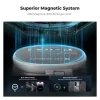 K&F Concept mágneses telefon LED-lámpa sminktükörrel, összecsukható (3000–6500K, fehér)