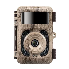   K&F Concept 4K/ 48MP Vadász-Kamera -120° Éjjel-látó Mozgásérzékelő 0.2s IP66 Wildlife Camera (Kéreg)