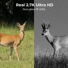 K&F Concept 2.7K/ 4MP Vadász-Kamera -4G Éjjel-látó Mozgásérzékelő 0.2s IP66 Wildlife Camera