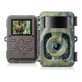   K&F Concept 4K/ 48MP Vadász-Kamera -120° Éjjel-látó Mozgásérzékelő 0.2s IP66 Wildlife Camera (Lomb-zöld)
