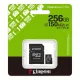 Kingston MicroSD Card Canvas Select Plus 256GB Class 10 + adapter