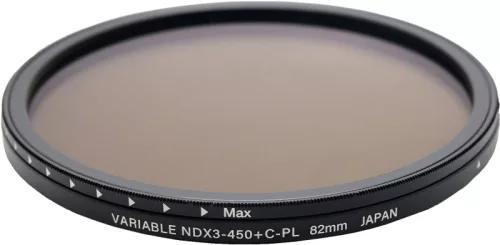 Kenko PRO1D+ Instant Action változtatható ND szűrő és Cirkuláris Polár- szűrő Kit (Variable NDx3-450 + C-PL) 52mm