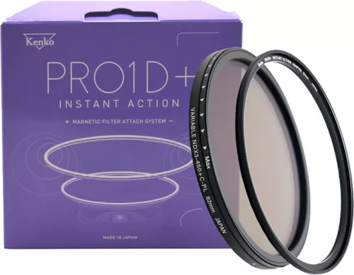Kenko PRO1D+ Instant Action Variable ND+C-PL szűrő szett 82mm