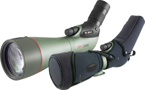 Kowa TSN-99A Prominar csomag – 30–70x zoom távcső és neoprén védőtok