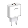 LDNIO 45W USB És USB-C Fali TöltőkábelCsomag (A2526C-Type-C-Type-C)