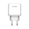 LDNIO 45W USB És USB-C Fali TöltőkábelCsomag (A2526C-Type-C-Type-C)