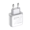 LDNIO 45W USB És USB-C Fali TöltőkábelCsomag (A2526C-Type-C-Type-C)
