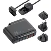 LDNIO 140W Kijelzős Töltő 3x USB-A És 3x /USB-C Csatlakozó (A6140C)