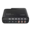 LDNIO 140W Kijelzős Töltő 3x USB-A És 3x /USB-C Csatlakozó (A6140C)