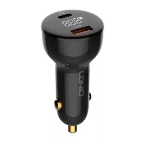   LDNIO 100W Autós Töltő USB És /USB-C Csatlakozó , /Lightning Kábel(C101 Type C to light)
