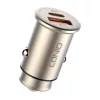 LDNIO Autós USB És USB-C Töltő /Lightning Kábel(C506Q-Lightning)