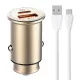 LDNIO Autós USB És USB-C Töltő MicroUSB Kábellel (C506Q-Micro)