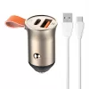 LDNIO 30W USB És USB-C Autós Töltőkábellel (C509Q-Type-C)