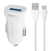 LDNIO Autós Töltő 1x USB, 12W + Micro USB Kábel (DL-C17-Micro)
