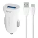 LDNIO Autós Töltő 1x USB, 12W + Micro USB Kábel (DL-C17-Micro)