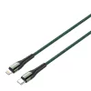 LDNIO 2m USB-C - Lightning Töltőkábel (LC112-Type-C-to-Ligh)