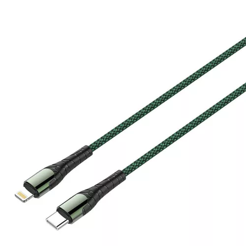 LDNIO 2m USB-C - Lightning Töltőkábel (LC112-Type-C-to-Ligh)