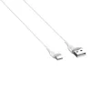 LDNIO USB-USB-C Töltőkábel, 2.1A, 2m, (Fehér) (LS553-type-c)