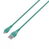 LDNIO 25W - 1m (Zöld) Lightning Töltőkábel (LS611-Lightning)