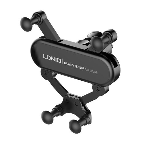 LDNIO MG03 autós gravitációs telefon tartó (Fekete)