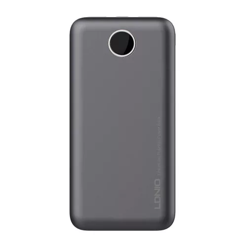 LDNIO 10000mAh Dual USB-s Gyorstöltő Powerbank (Szürke) (PQ10)