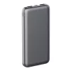 LDNIO 10000mAh Dual USB-s Gyorstöltő Powerbank (Szürke) (PQ10)