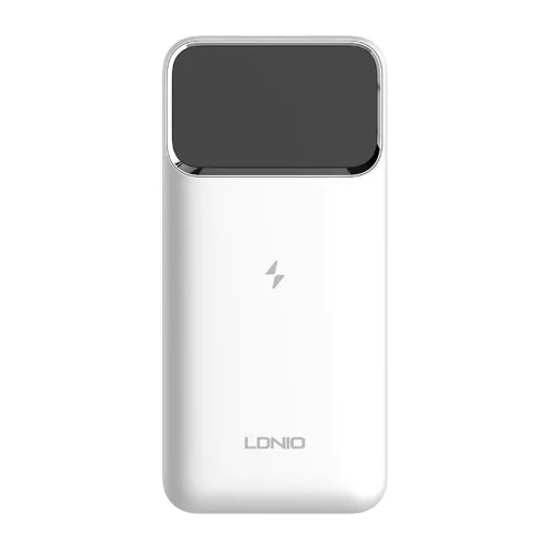 LDNIO 15W 10000mAh (Fehér) Powerbank /Gyorstöltés(PQ11)