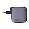LDNIO 100W (Fekete) Hálózati Töltő, USB-A És 3x /USB-C Csatlakozó (Q408)