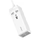 LDNIO (Fehér) Elosztó 1 AC Aljzattal, 2 USB És 2 USB-C Port (SC1418 EU)