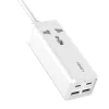 LDNIO (Fehér) Elosztó 1 AC Aljzattal, 2 USB És 2 USB-C Port (SC1418 EU)