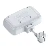 LDNIO (Fehér) Elosztó 2 AC Aljzattal, 3 USB, USB-C, 2500W (SE2435)