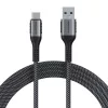 Lention CB-ACE-6A1M USB-A 3.1 - USB-C gyorstöltő kábel 6A 10Gbps 1m - fekete