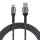 Lention CB-ACE-6A1M USB-A 3.1 - USB-C gyorstöltő kábel 6A 10Gbps 1m - fekete