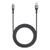 Lention CB-ACE-6A1M USB-A 3.1 - USB-C gyorstöltő kábel 6A 10Gbps 1m - fekete