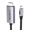 Lention USB-C - HDMI 2.0 Kábel, 4K 60Hz, 3m (Szürke) (CB-CU707H-3MSC-GRY-)