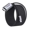 Lention USB-C - HDMI 2.0 Kábel, 4K 60Hz, 3m (Szürke) (CB-CU707H-3MSC-GRY-)