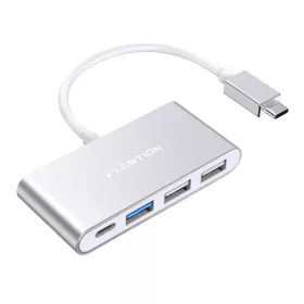 Lention 4in1 USB-C HUB (Ezüst) (CB-TP-C13-SILNA2)