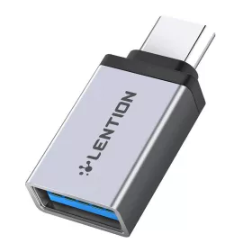   Lention USB-C - USB 3.0 Átalakító Adapter (Ezüst) (CB-TP-C3-GRY-NA)