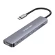 Lention 8in1 USB-C HUB 4K HDMI És PD (CB-TP-CE18sHCRGRY)