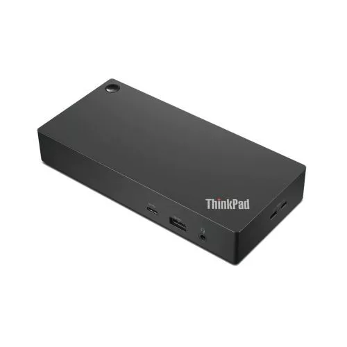 Lenovo ThinkPad HUB 40AY0090EU (Type-C – PD 65W/ HDMI/ 3xUSB3.0/ 2x USB2.0/ Jack 3.5mm/ 1GB Ethernet) (fekete)