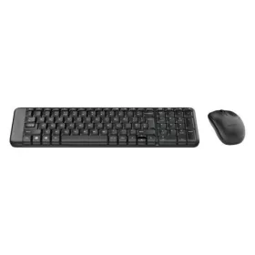   Logitech vezeték nélküli billentyűzet és egér Combo MK220(QWERTY) US-Layout (fekete)