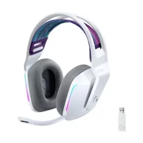   Logitech fejhallgató vezeték nélküli G733 Lightspeed – gamer, RGB (fehér)