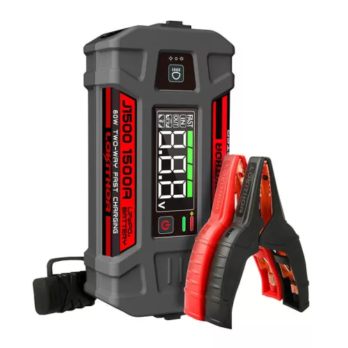 Lokithor J1500 Powerbank/Jump Starter, 1000A 12V 46Wh (fekete)