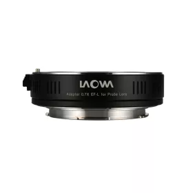   Laowa 0,7x fókusztáv-csökkentő/focal reducer Canon EF-Leica L adapter (24mm f/14 Probe objektív)
