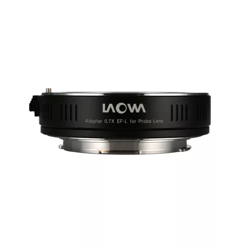 Laowa 0,7x fókusztáv-csökkentő/focal reducer Canon EF-Leica L adapter (24mm f/14 Probe objektív)