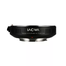   Laowa 0,7x fókusztáv-csökkentő/focal reducer Canon EF-Micro Four Thirds adapter (24mm f/14 Probe objektív)
