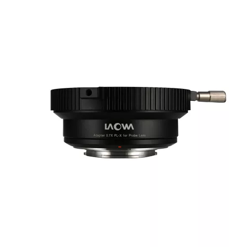 Laowa 0,7x fókusztáv-csökkentő/focal reducer PL-Fujifilm X adapter (24mm f/14 Probe objektív)